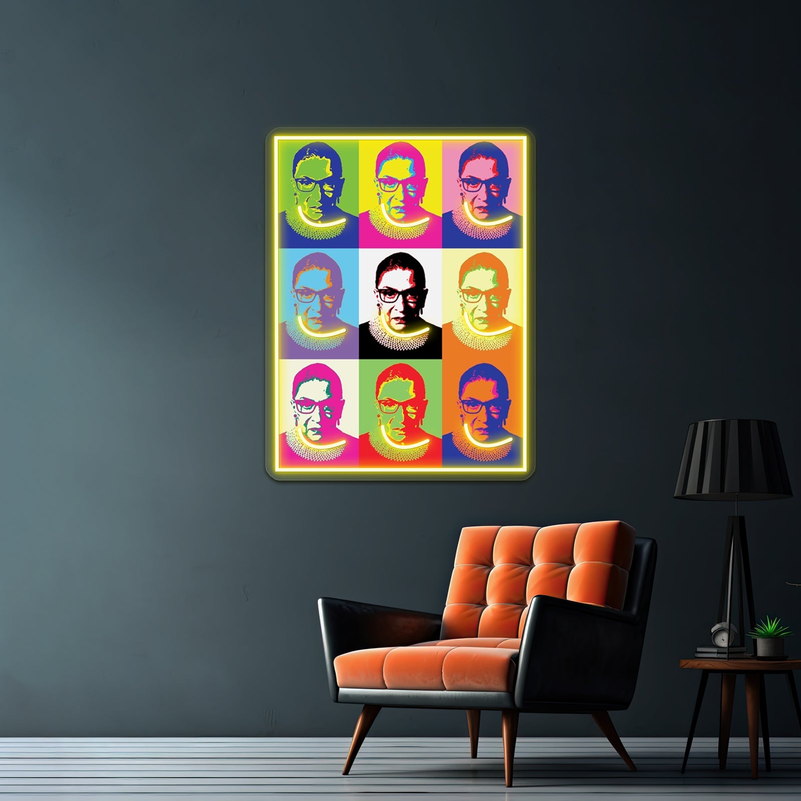 Ruth Bader Ginsburg Artwork Led Neon Signs | Shineneon
