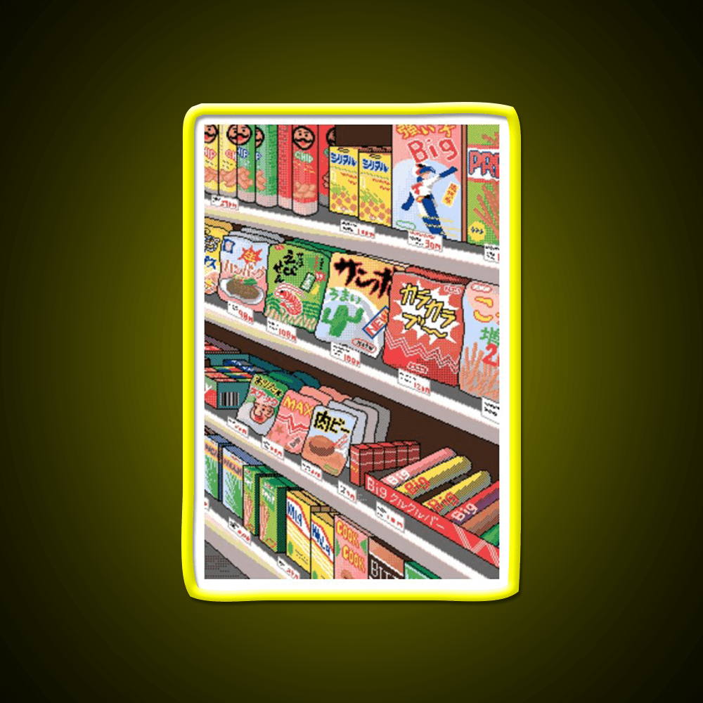 S N A K S Snack Food Led Neon Sign Rgb Color - Shineneon
