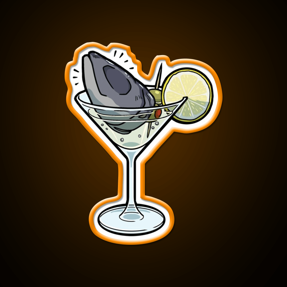 Saba Martini Cocktail Bar Decor Led Neon Sign Rgb Color - Shineneon