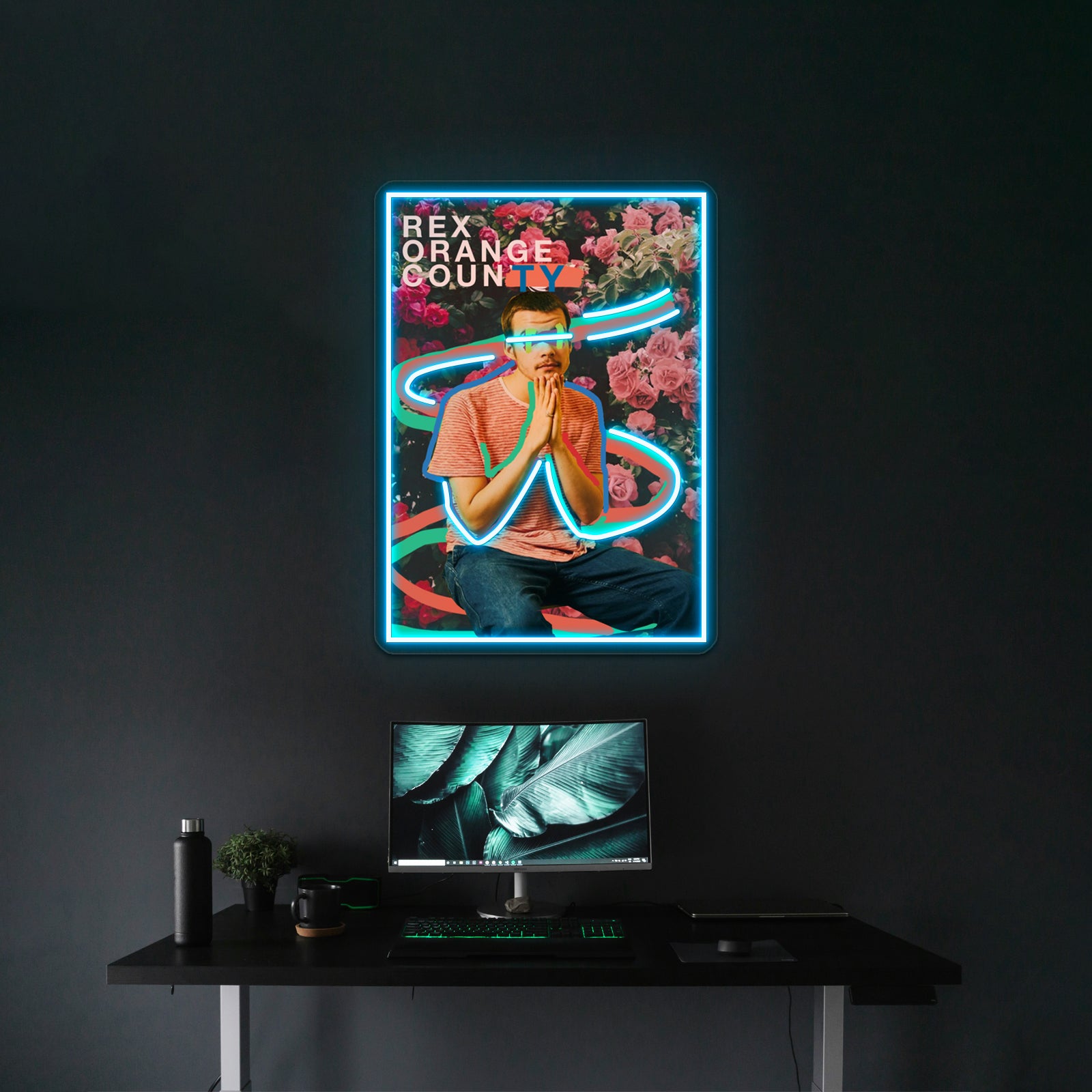 Sad Boy Never Cry Artwork Led Neon Signs | Shineneon