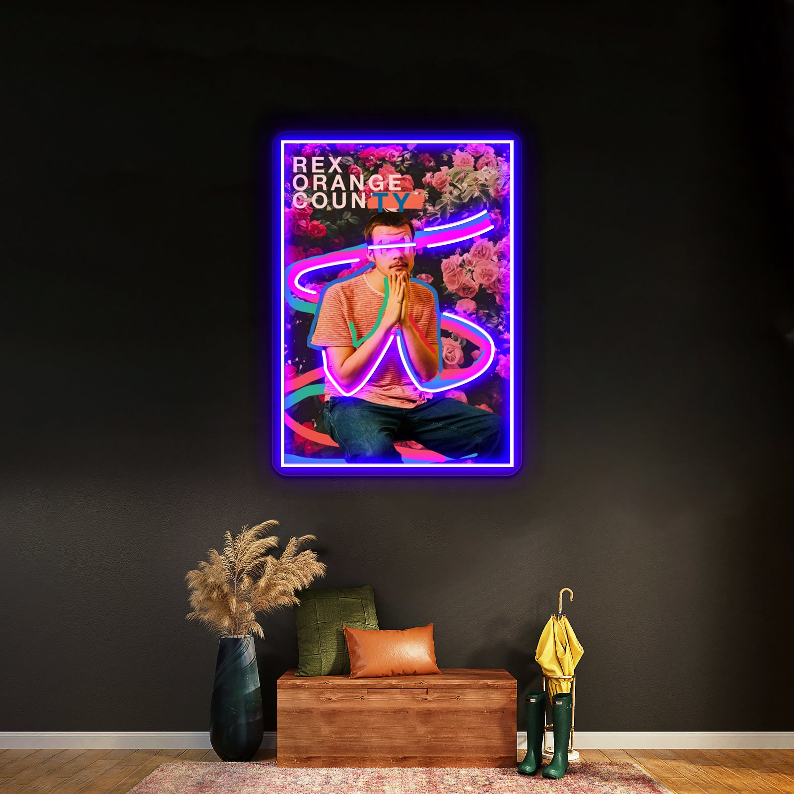 Sad Boy Never Cry Artwork Led Neon Signs | Shineneon