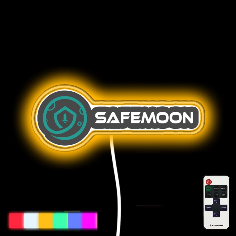Safemoon Crypto Hodl To The Moon Led Neon Sign - Shineneon