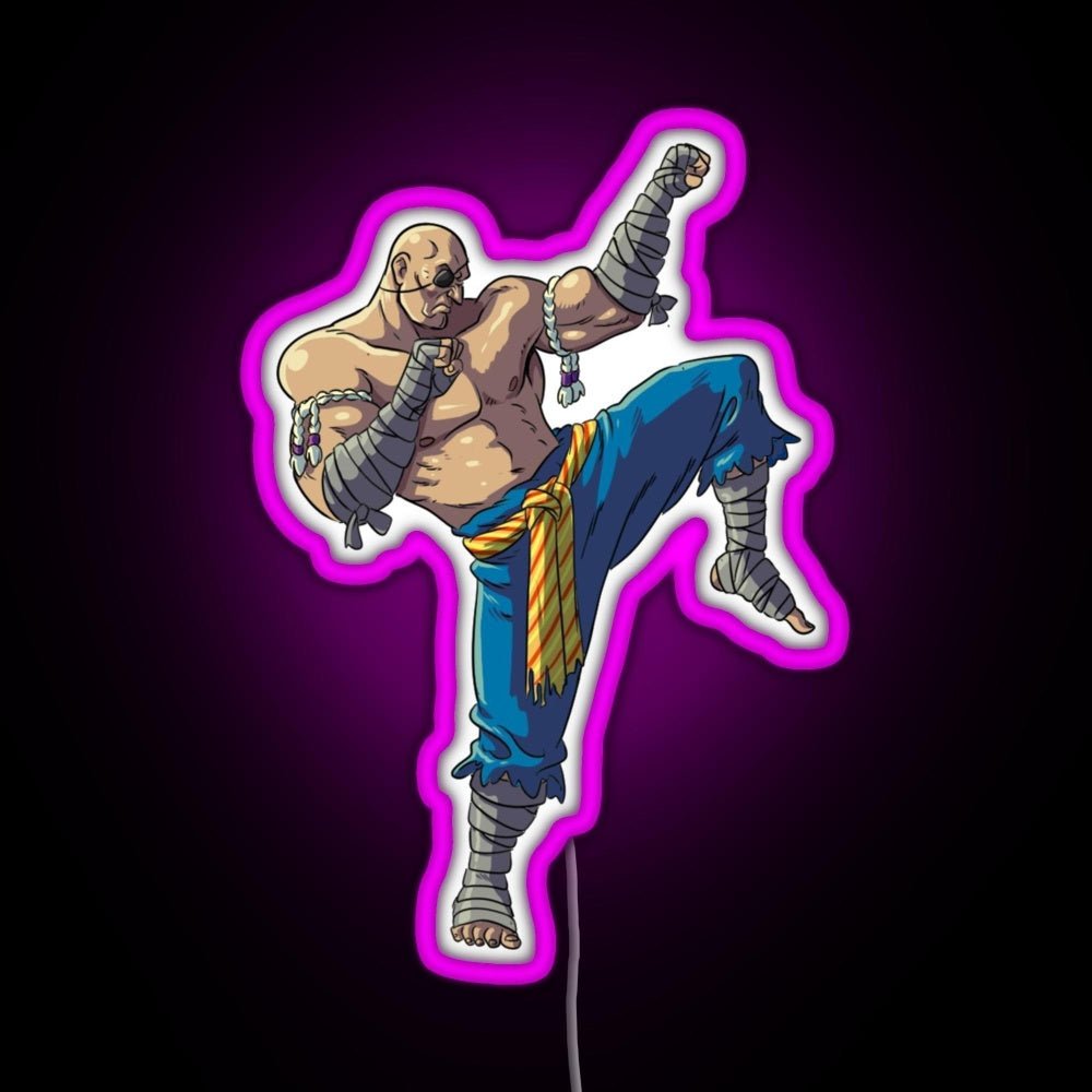 Sagat Rgb Led Neon Sign Pop Wall Art - Shineneon
