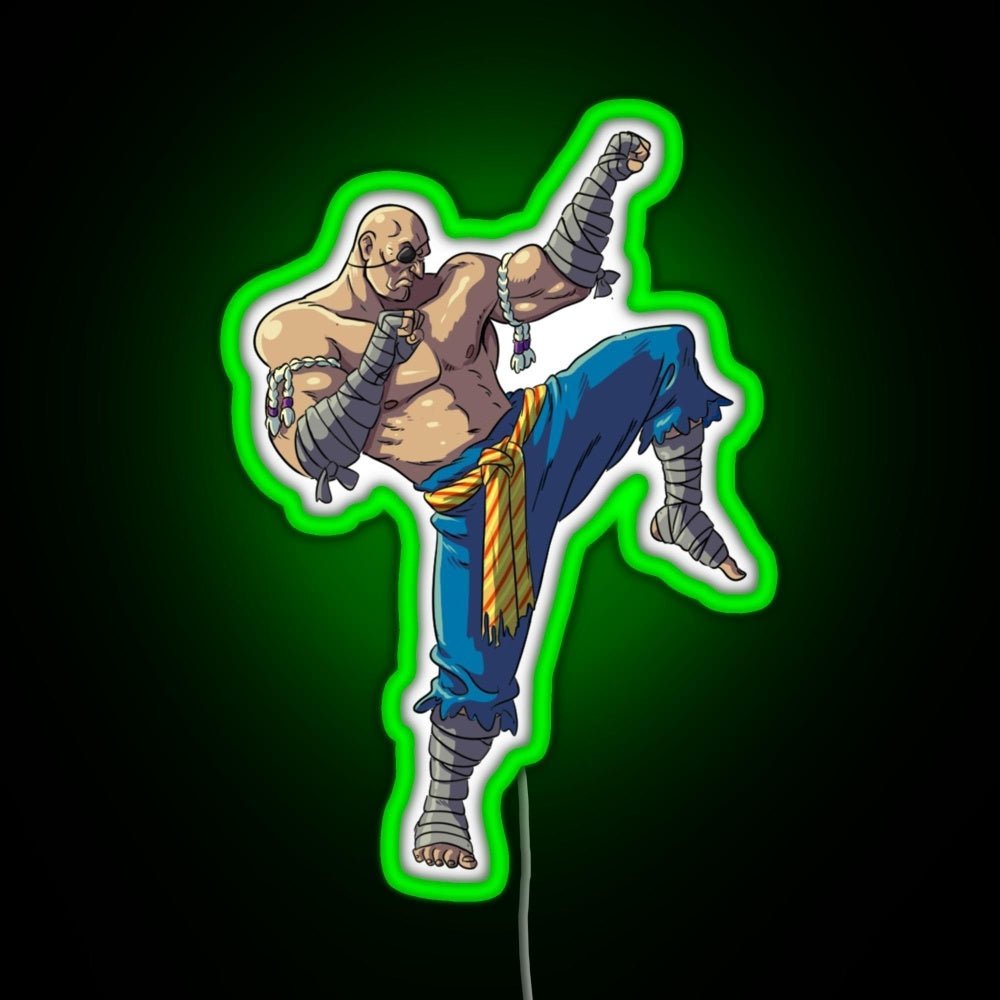 Sagat Rgb Led Neon Sign Pop Wall Art - Shineneon