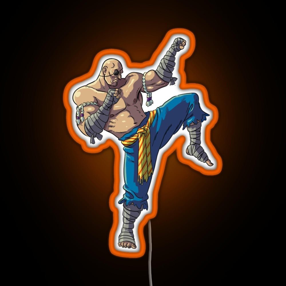 Sagat Rgb Led Neon Sign Pop Wall Art - Shineneon