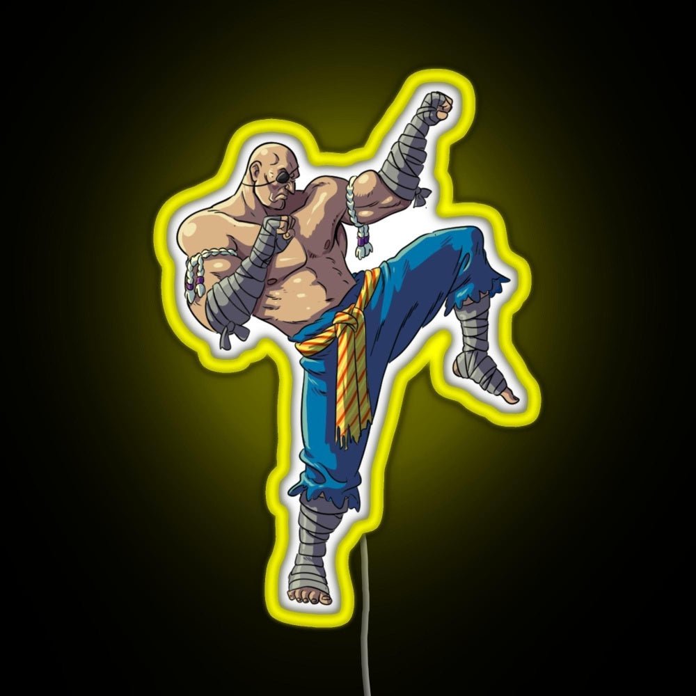 Sagat Rgb Led Neon Sign Pop Wall Art - Shineneon