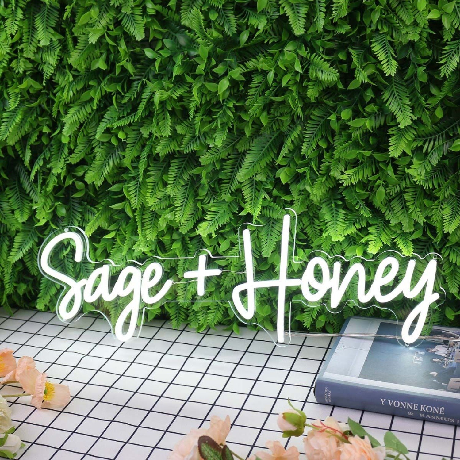 Sage Honey White Led Neon Sign - Shineneon