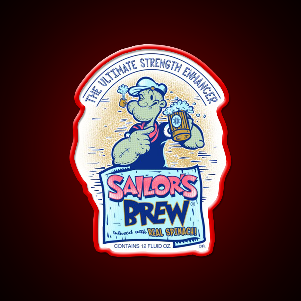 Sailors Brew Beer Bar Decor Led Neon Sign Rgb Color - LED neon sign view 10