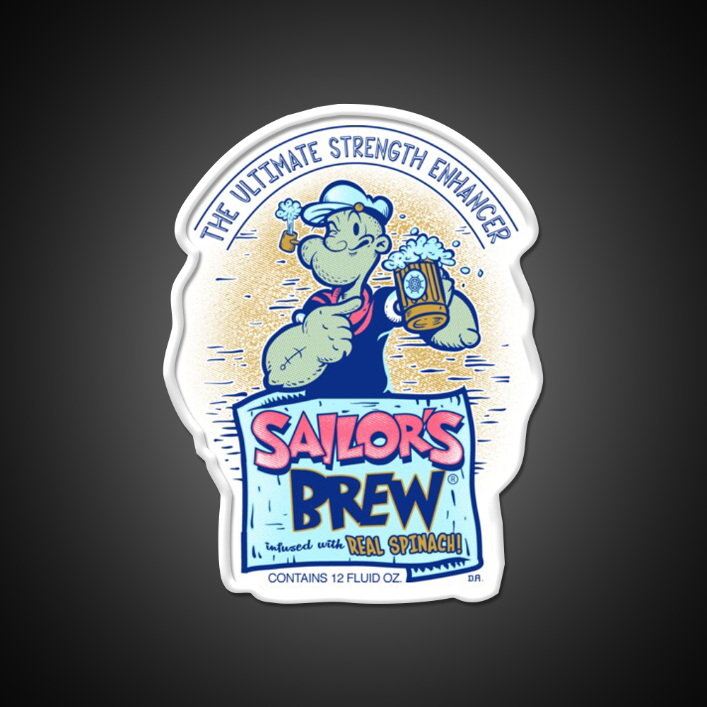 Sailors Brew Beer Bar Decor Led Neon Sign Rgb Color - LED neon sign view 11