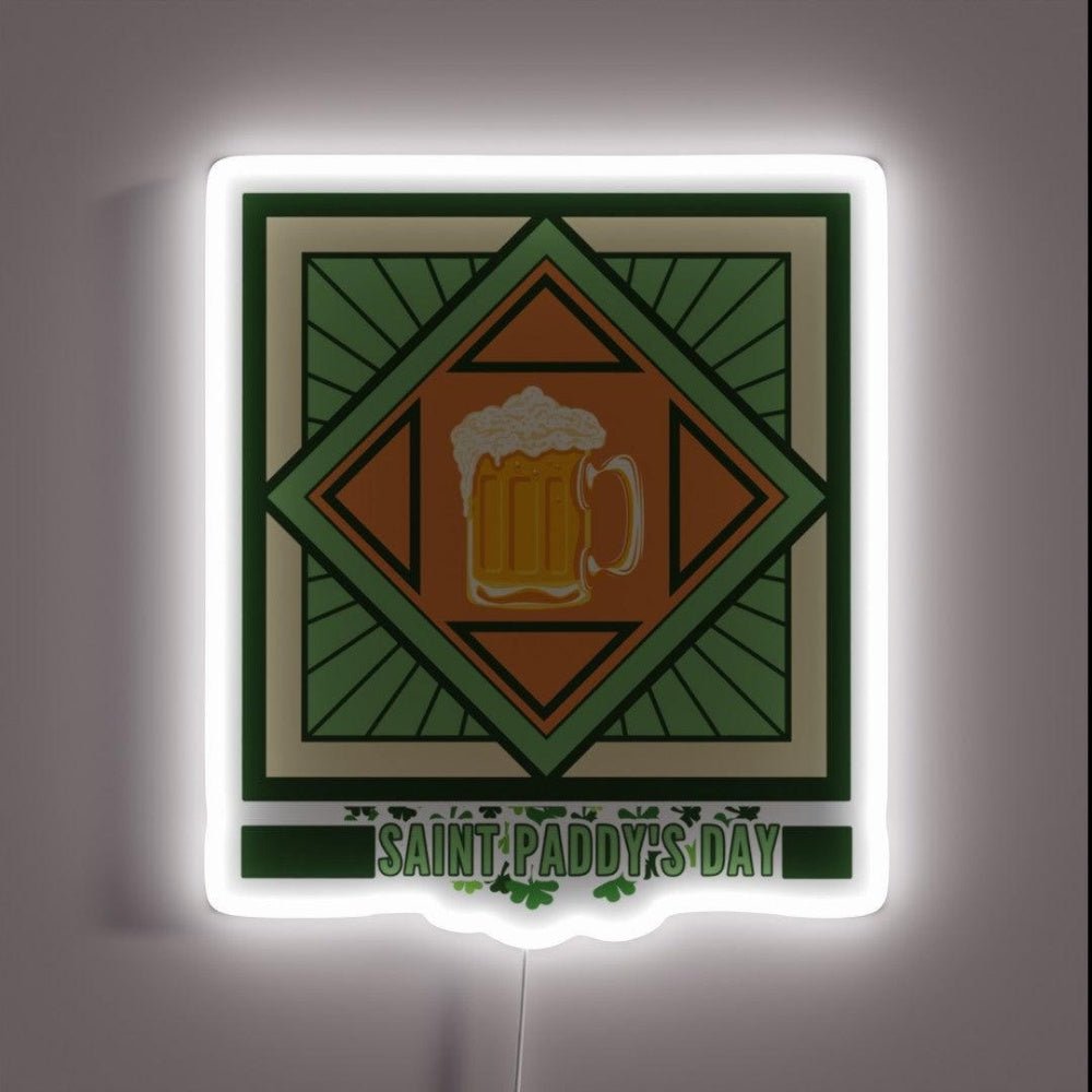 Saint Paddysday Mug Rgb Led Neon Sign - Shineneon