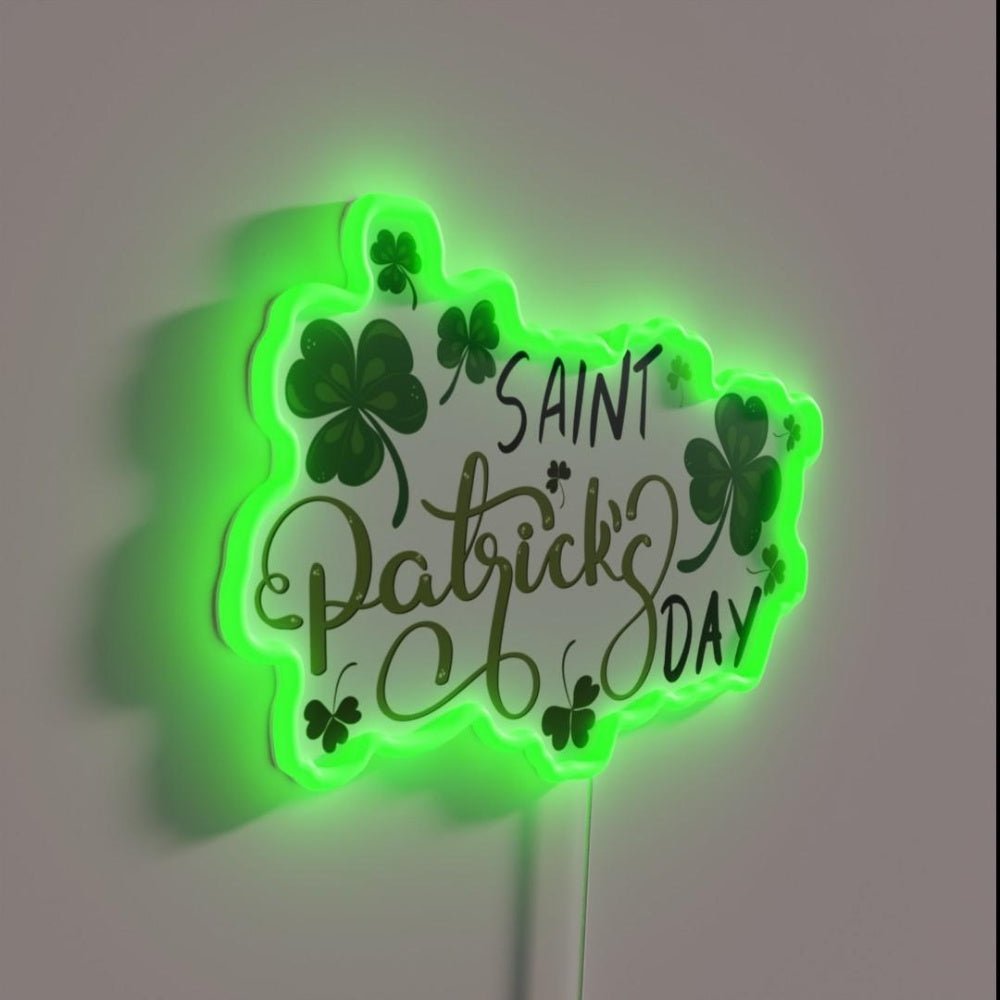 Saint Patricks Day Rgb Led Neon Sign - Shineneon