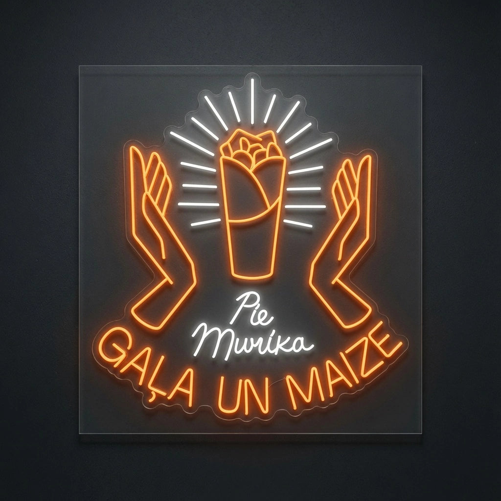 Salamin Maze Wall Decor LED Neon Sign - 01 Original Product Image
