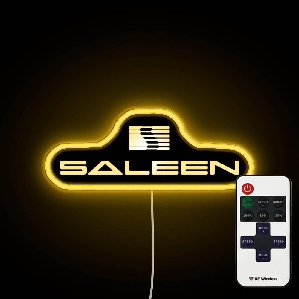Saleen Emblem Neon Sign - Shineneon
