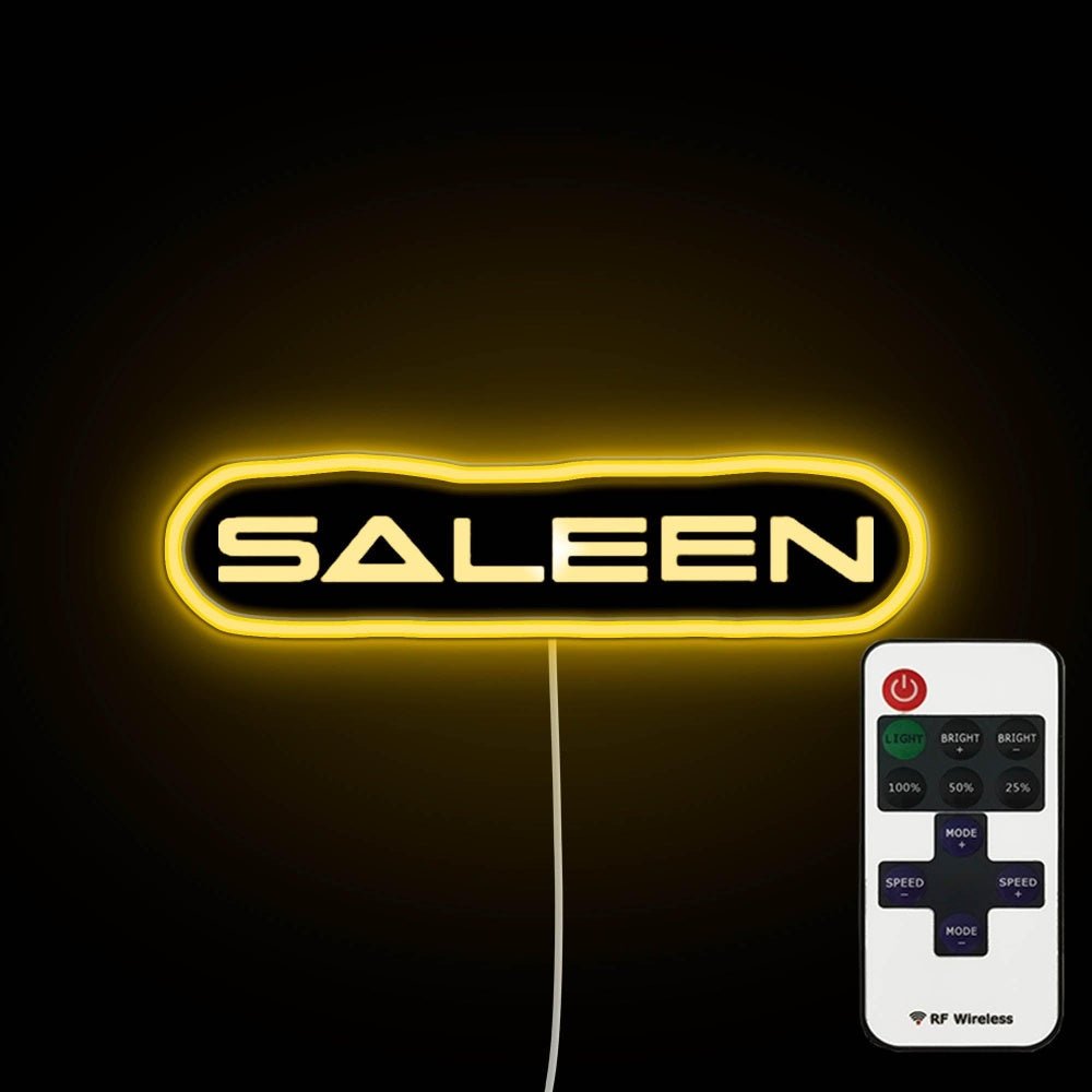 Saleen Logo Neon Sign - Shineneon