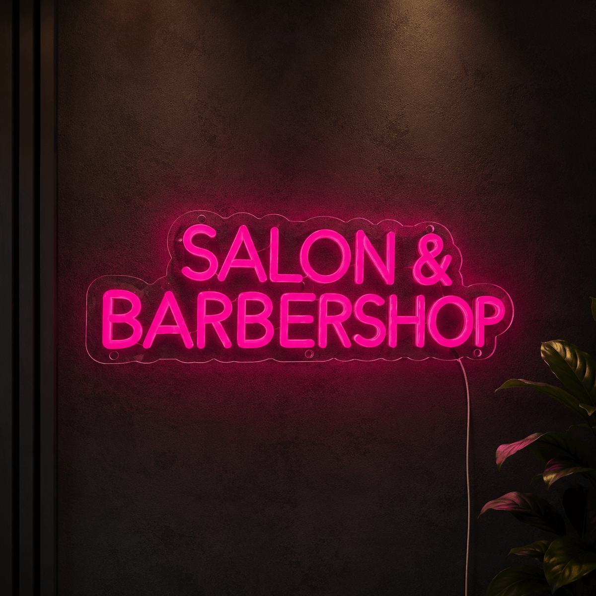 Salon And Barbershop LED Neon Sign - Shineneon