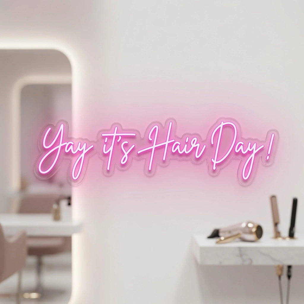 Salon Business LED Neon Sign - 01 Original Product Image