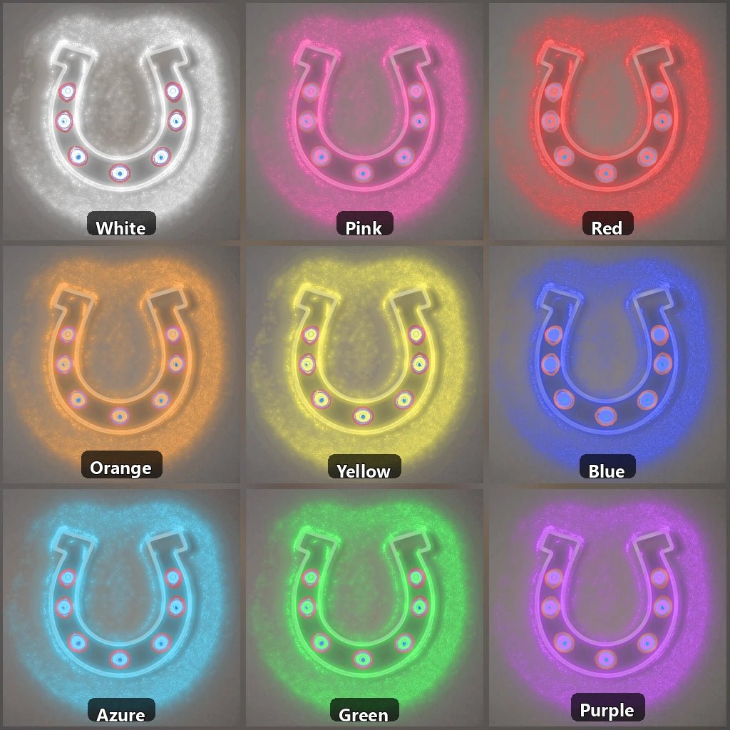 Saloon Horseshoe Vintage LED Neon Sign - Shineneon