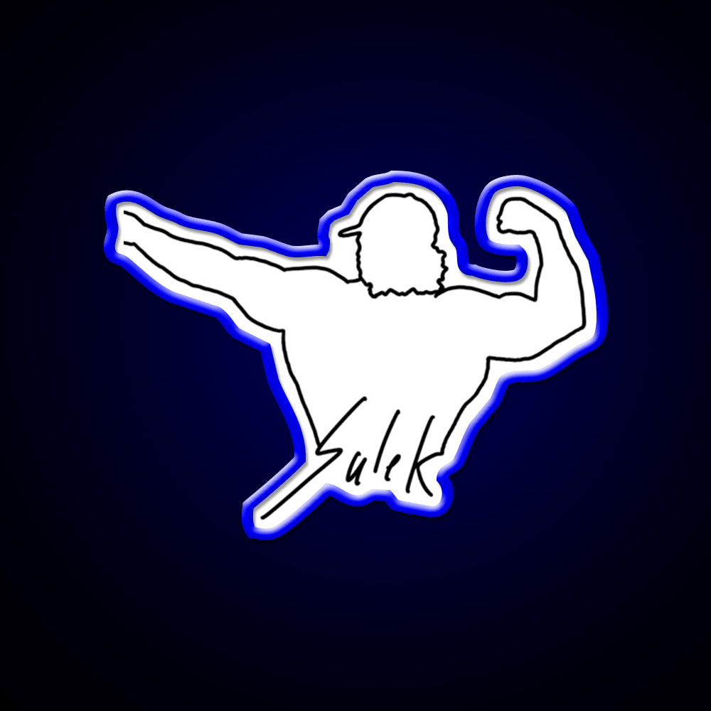 Sam Sulek White Background Gym Fitness Led Neon Sign Rgb Color - Shineneon
