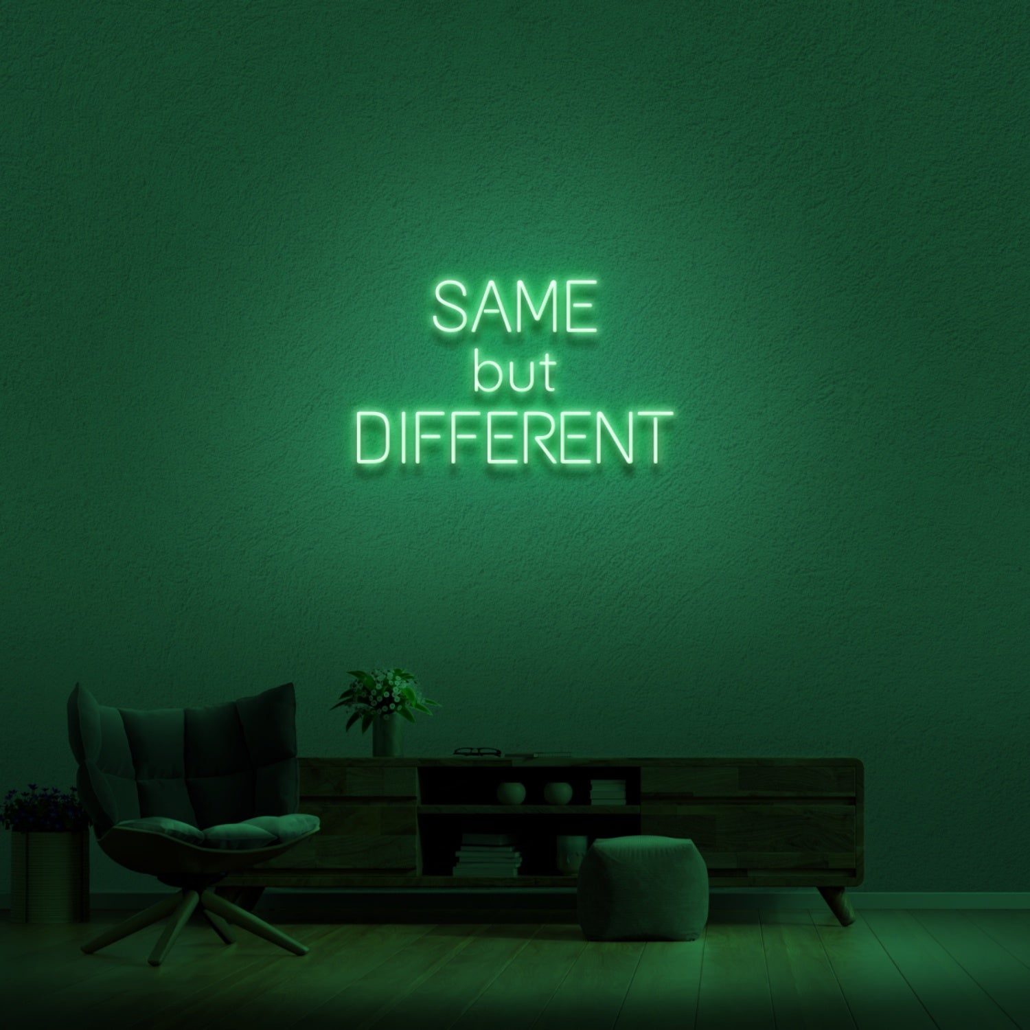 Same But Different Neon Sign | Shineneon