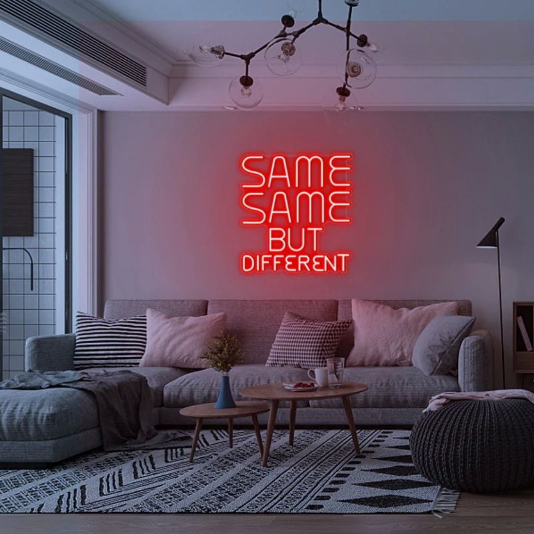 Same Same But Different Led Sign Business Neon Sign - Shineneon