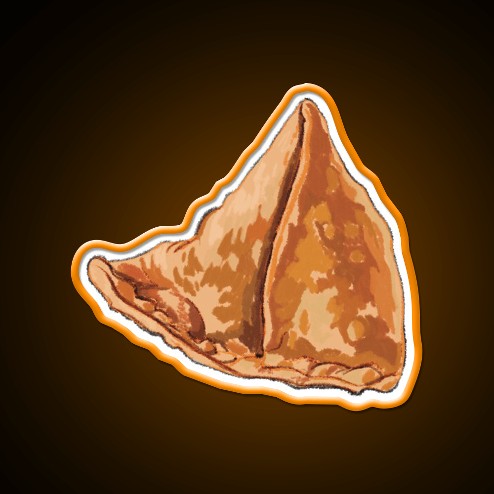 Samosa Snack Food Led Neon Sign Rgb Color - Shineneon