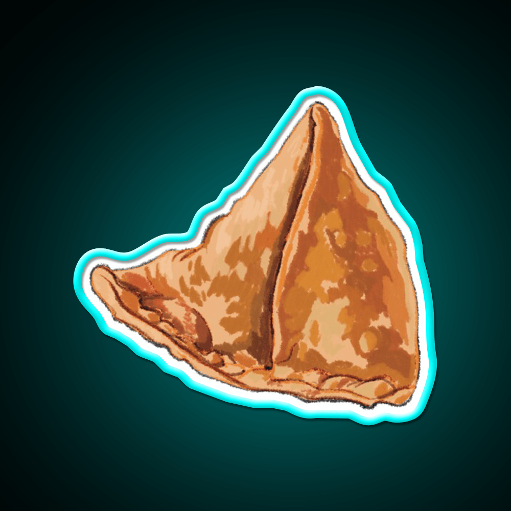 Samosa Snack Food Led Neon Sign Rgb Color - Shineneon