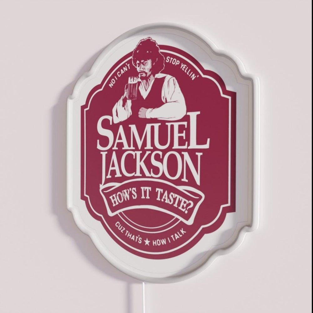 Samuel Jackson Rgb Led Neon Sign - Shineneon
