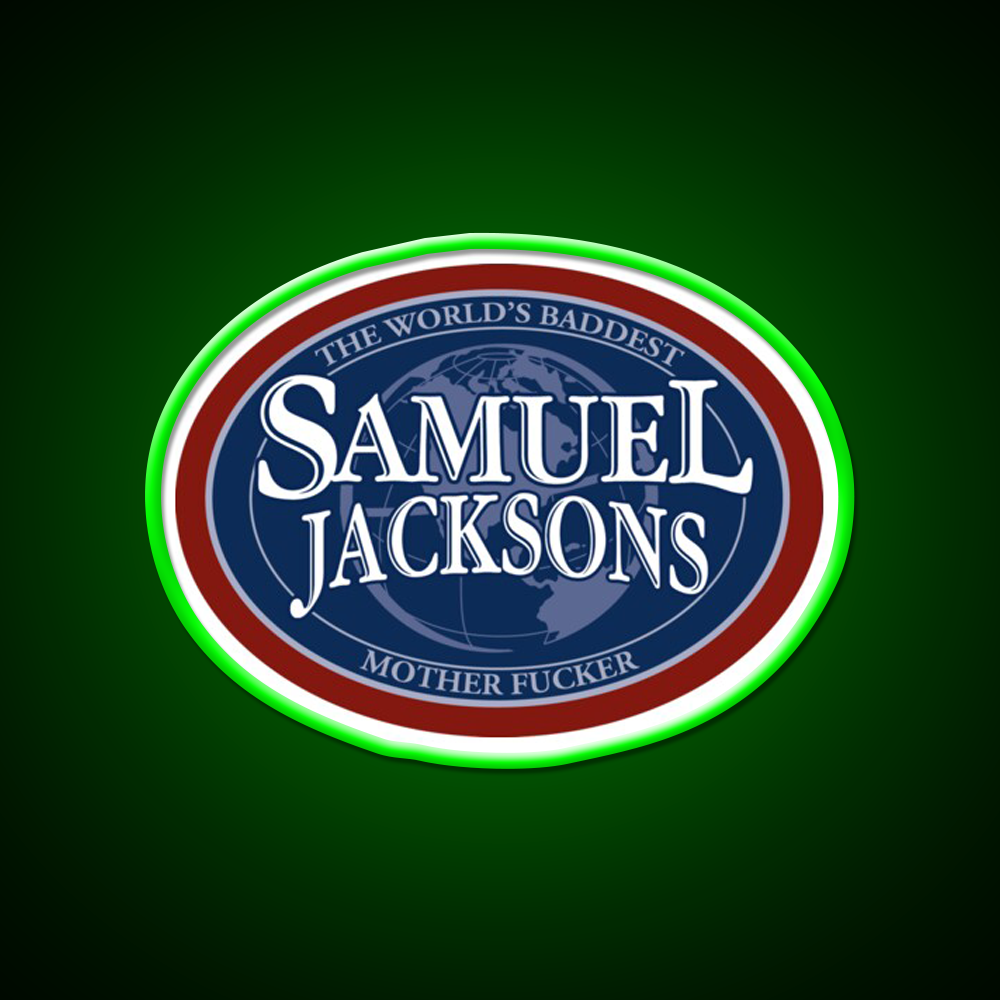 Samuel Jacksons Beer Bar Decor Led Neon Sign Rgb Color - LED neon sign view 8