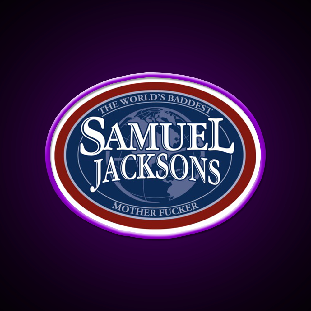 Samuel Jacksons Beer Bar Decor Led Neon Sign Rgb Color - LED neon sign view 9