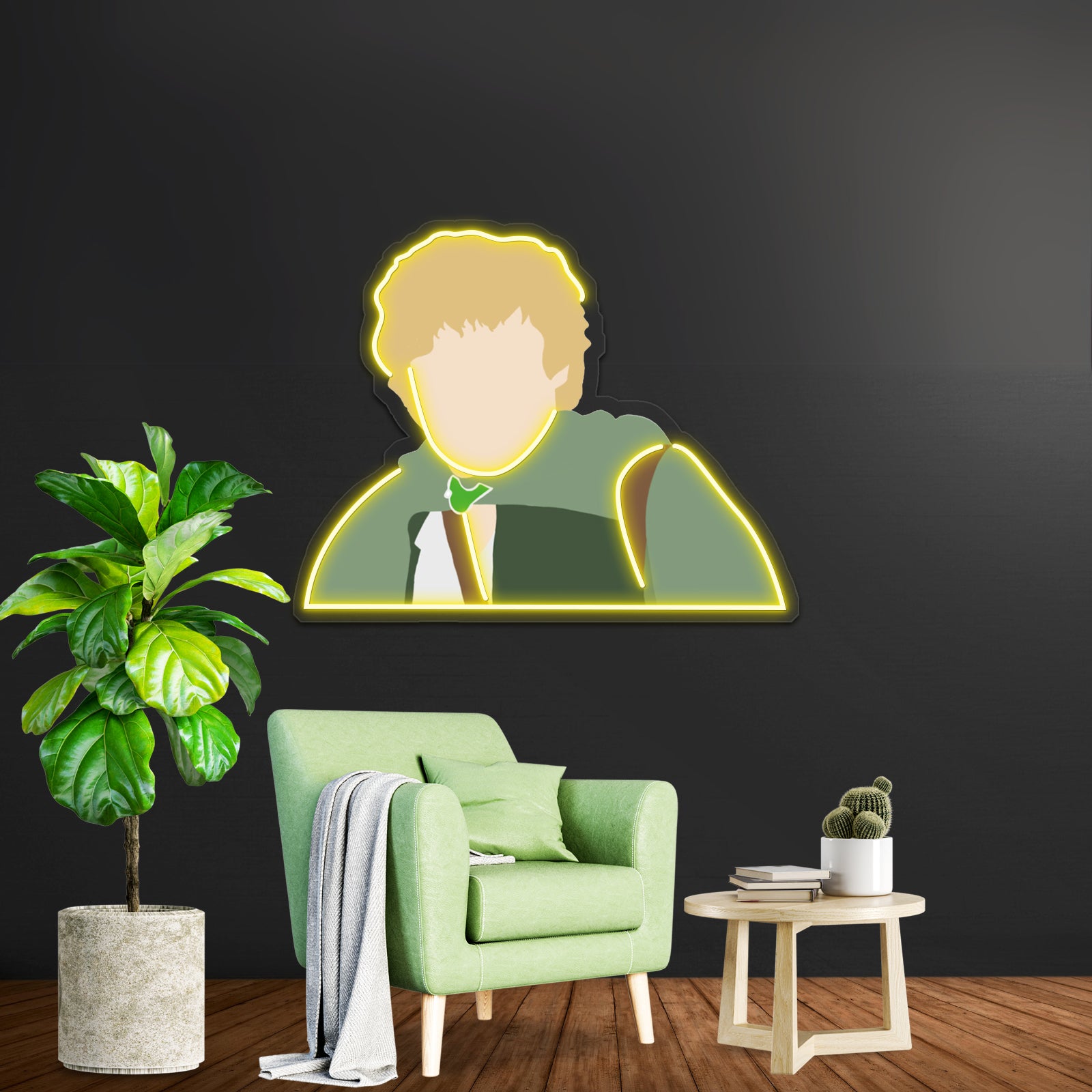 Samwise Gamgee Artwork Custom Led Signs | Shineneon