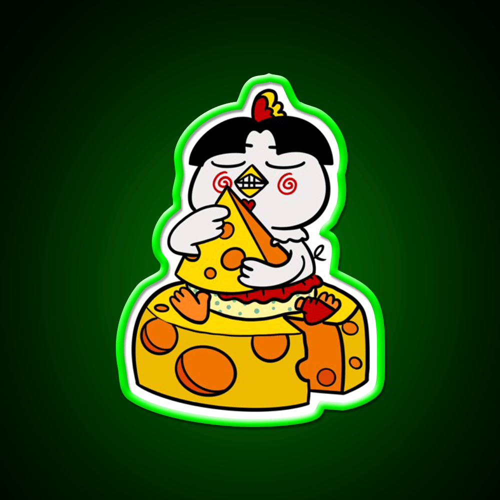 Samyang Buldak Cheese Chicken Snack Food Led Neon Sign Rgb Color - Shineneon