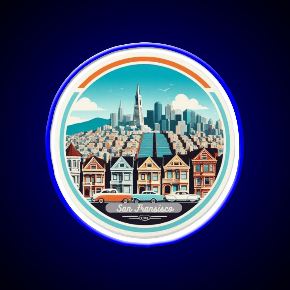 San Fransisco Asian Cultural Led Neon Sign Rgb Color - Shineneon