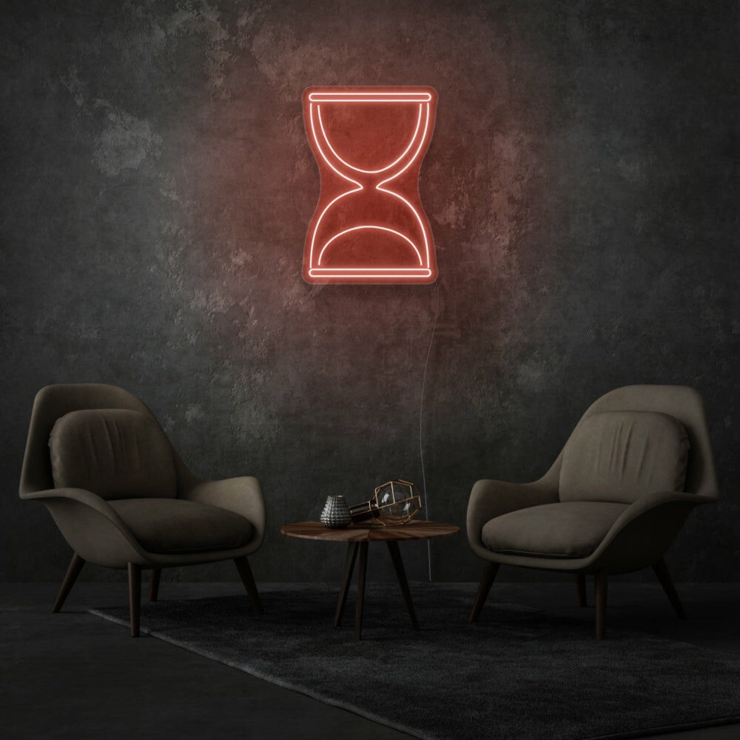 Sand Clock Neon Time Passing Elegantly | Shineneon