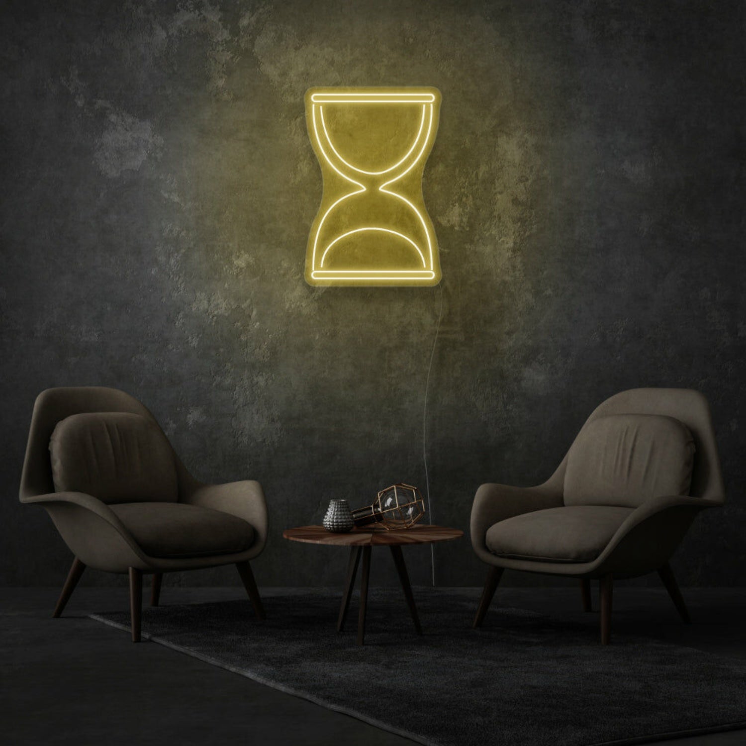 Sand Clock Neon Time Passing Elegantly | Shineneon