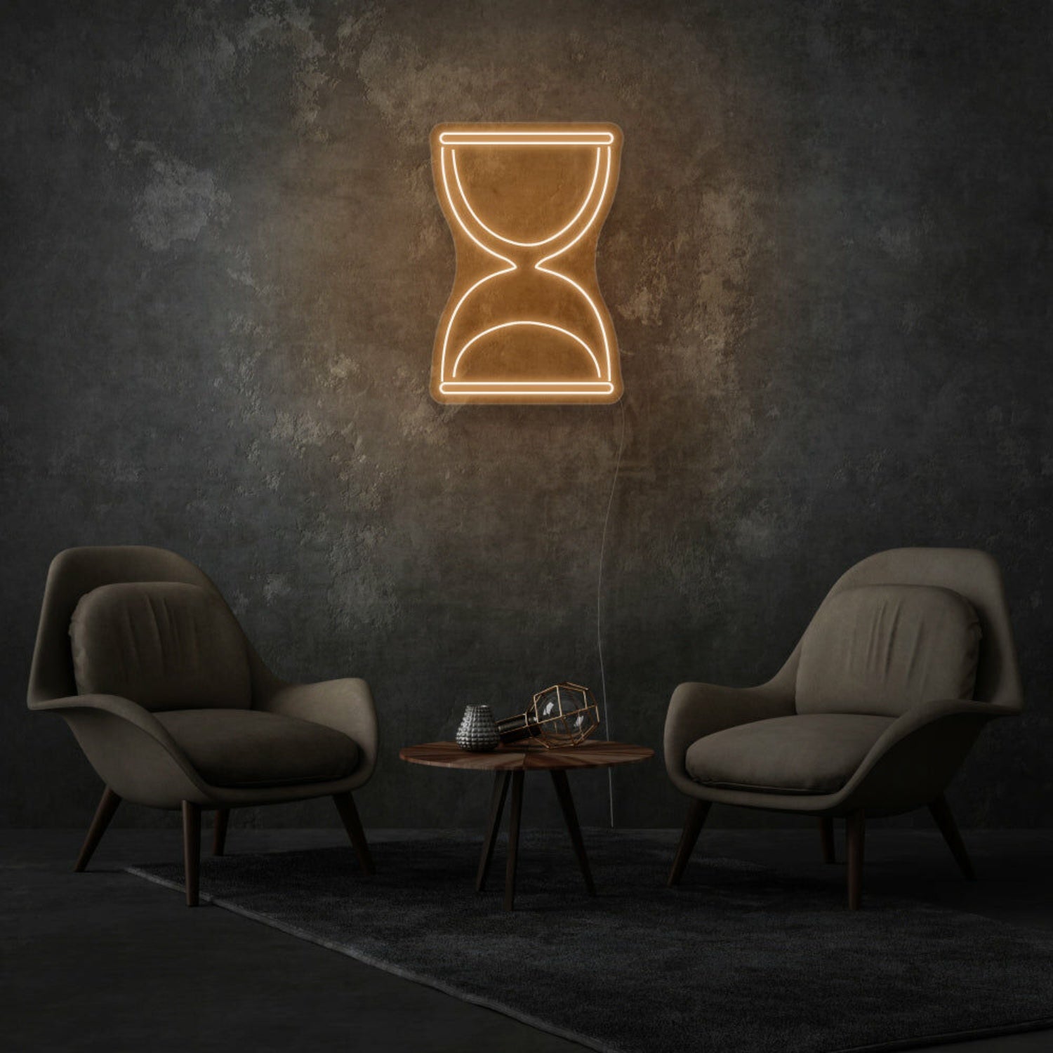 Sand Clock Neon Time Passing Elegantly | Shineneon