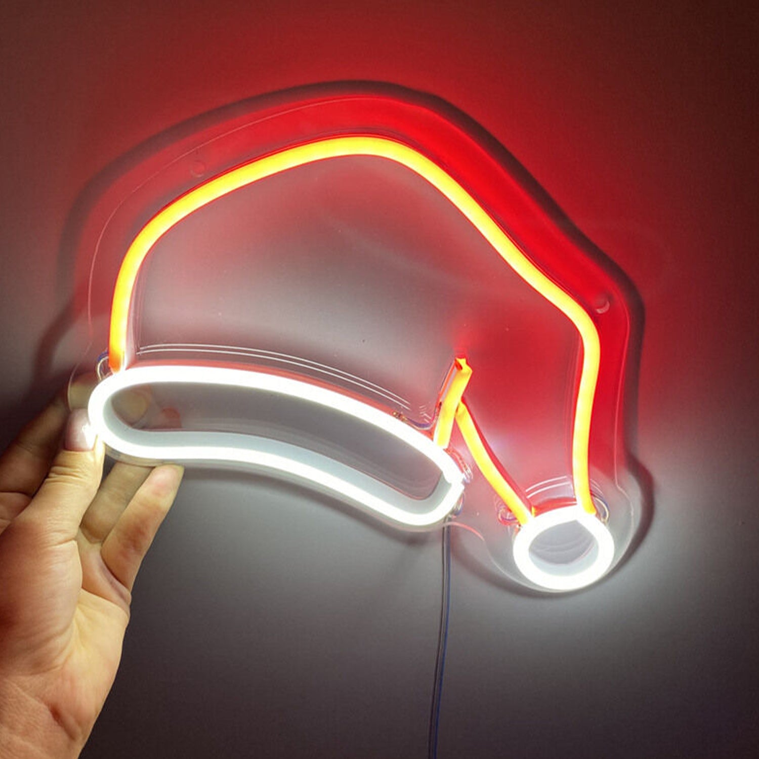 Santa Hat Led Neon Christmas Decorations Flex Led Neon Sign | Shineneon