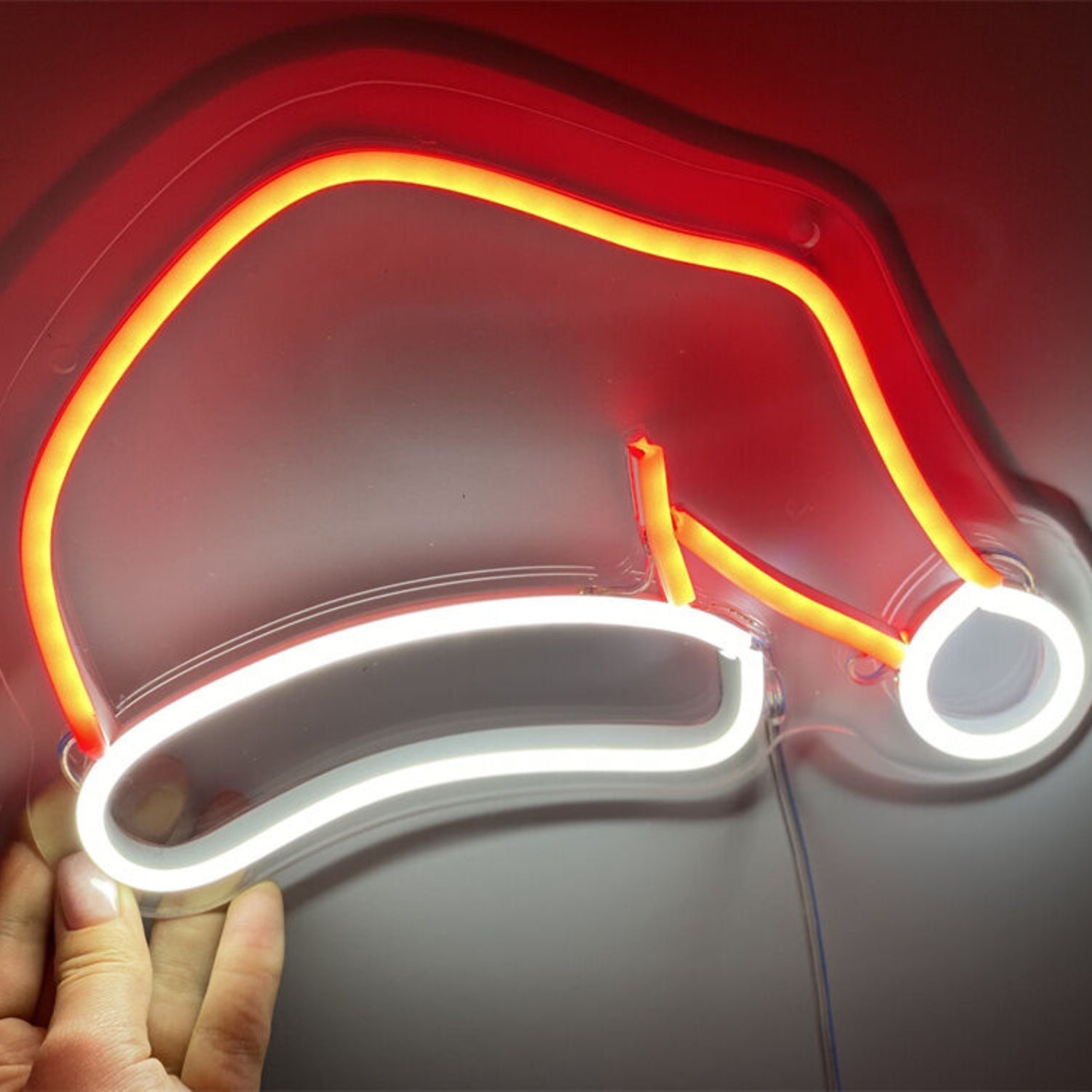 Santa Hat Led Neon Christmas Decorations Flex Led Neon Sign | Shineneon