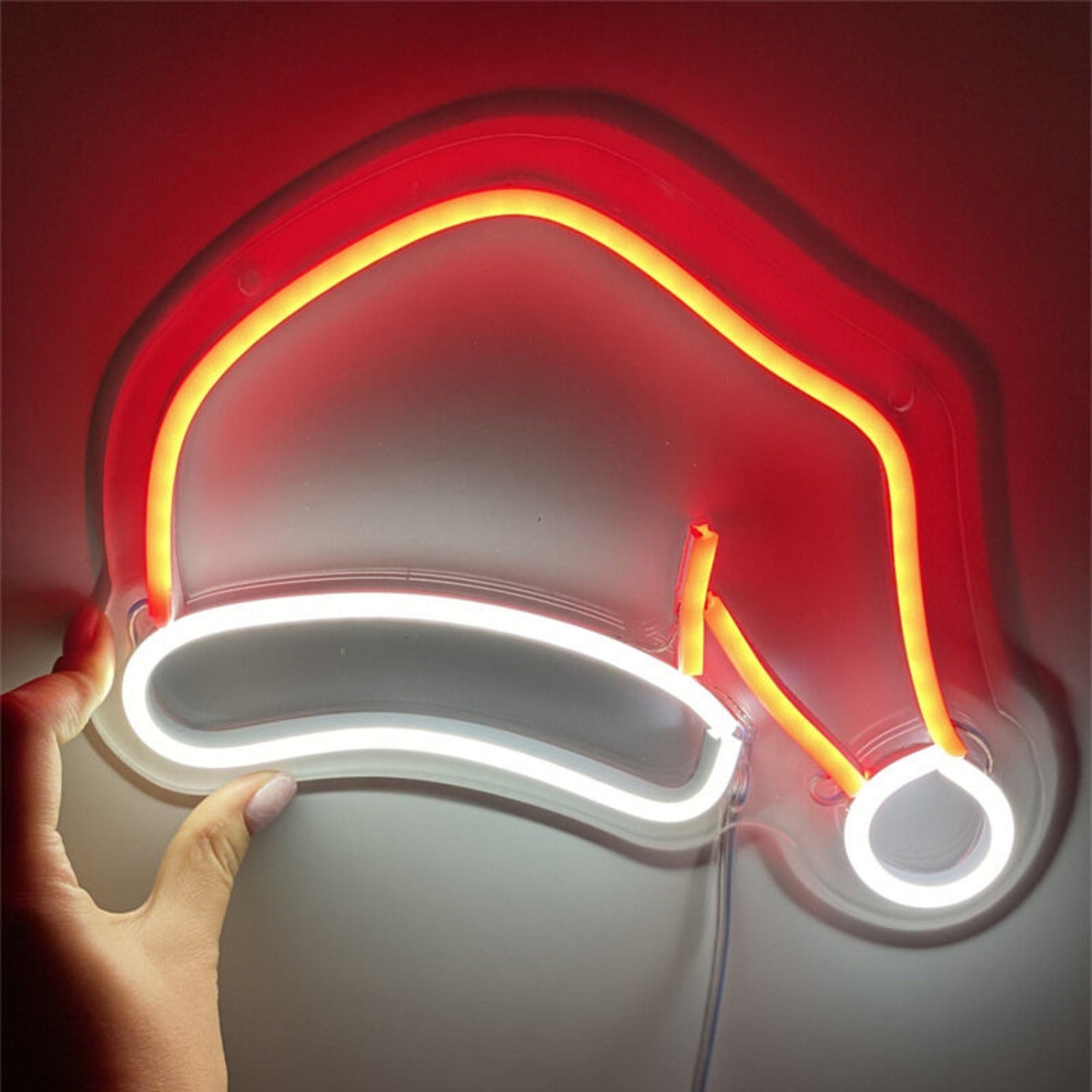 Santa Hat Led Neon Christmas Decorations Flex Led Neon Sign | Shineneon