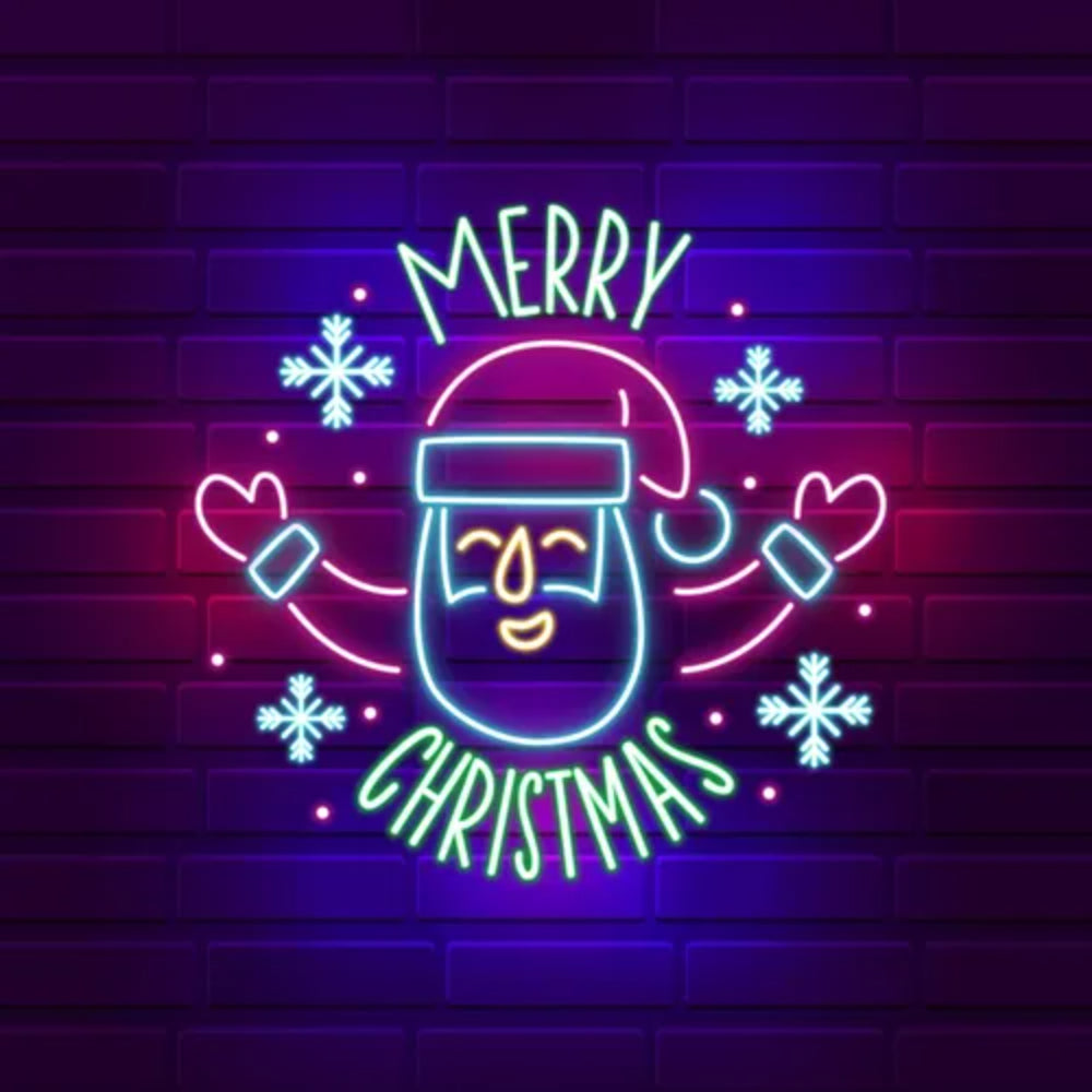 Santa Welcoming On Christmas Eve Led Neon Sign | Shineneon
