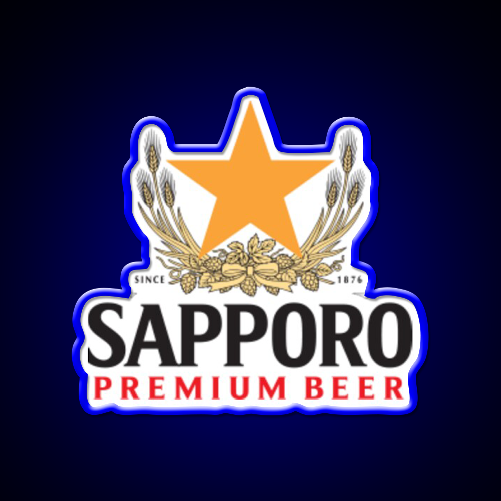 Sapporo Beer Bar Decor Led Neon Sign Rgb Color - LED neon sign view 5