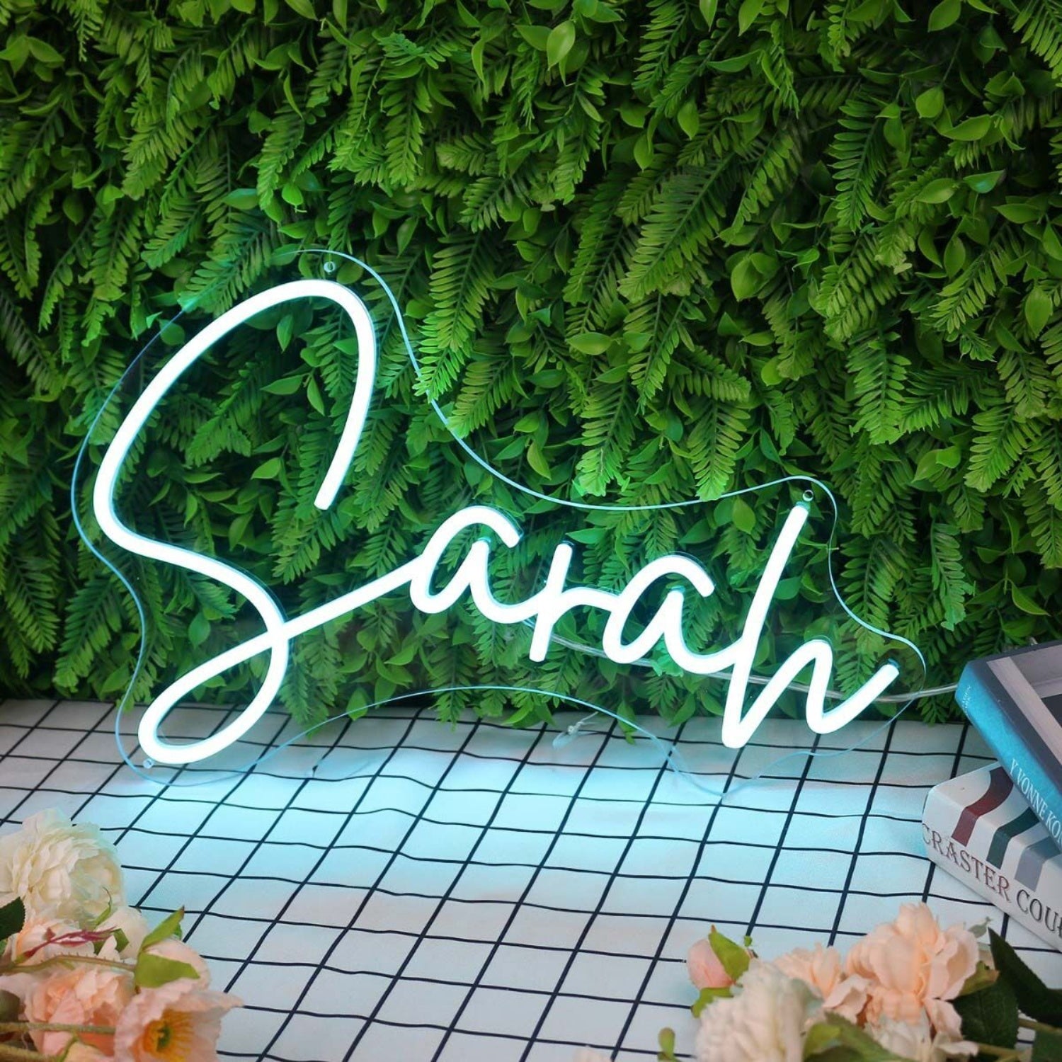 Sarah Blue Led Neon Sign - Shineneon