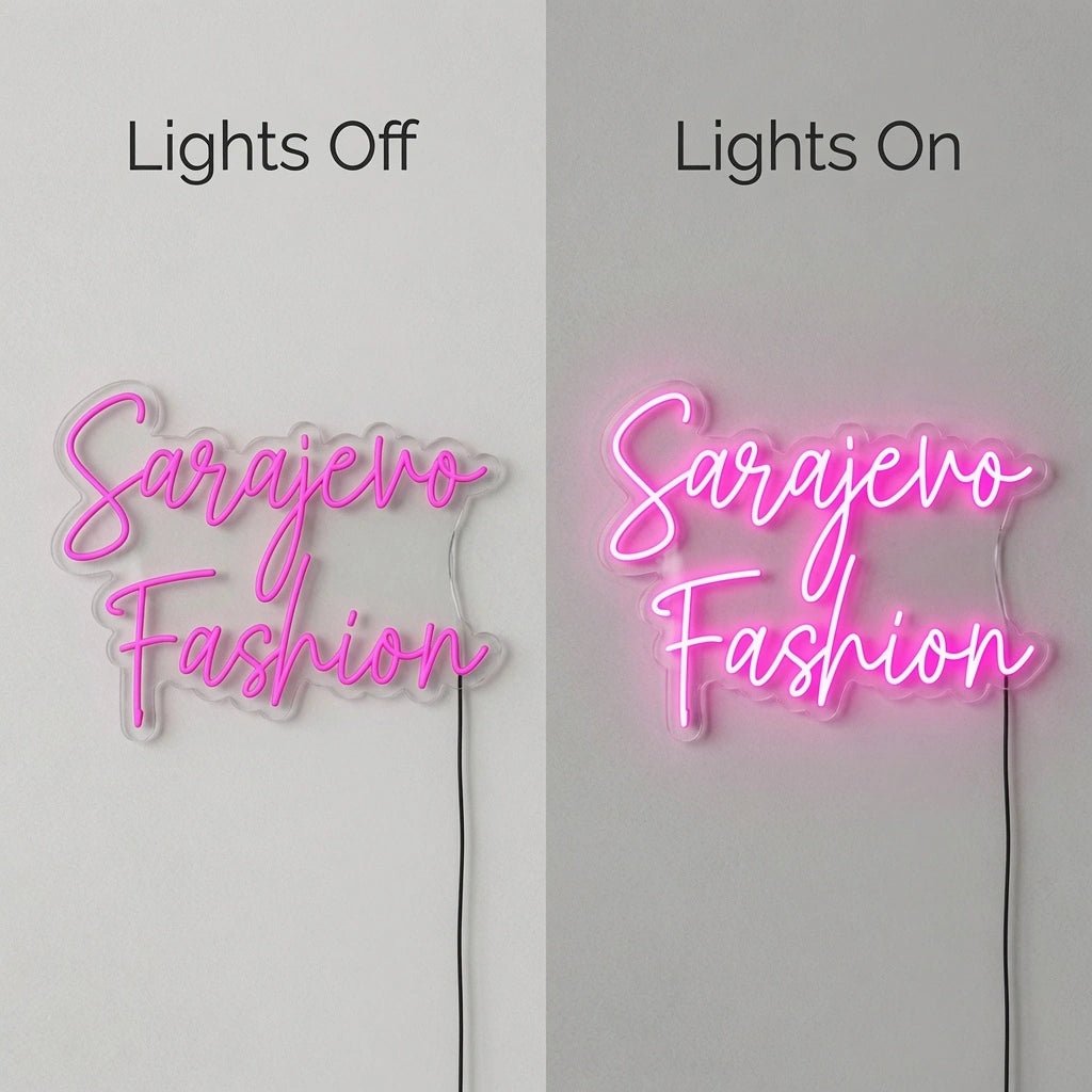 Sarajevo Fashion LED Neon Sign - Shineneon