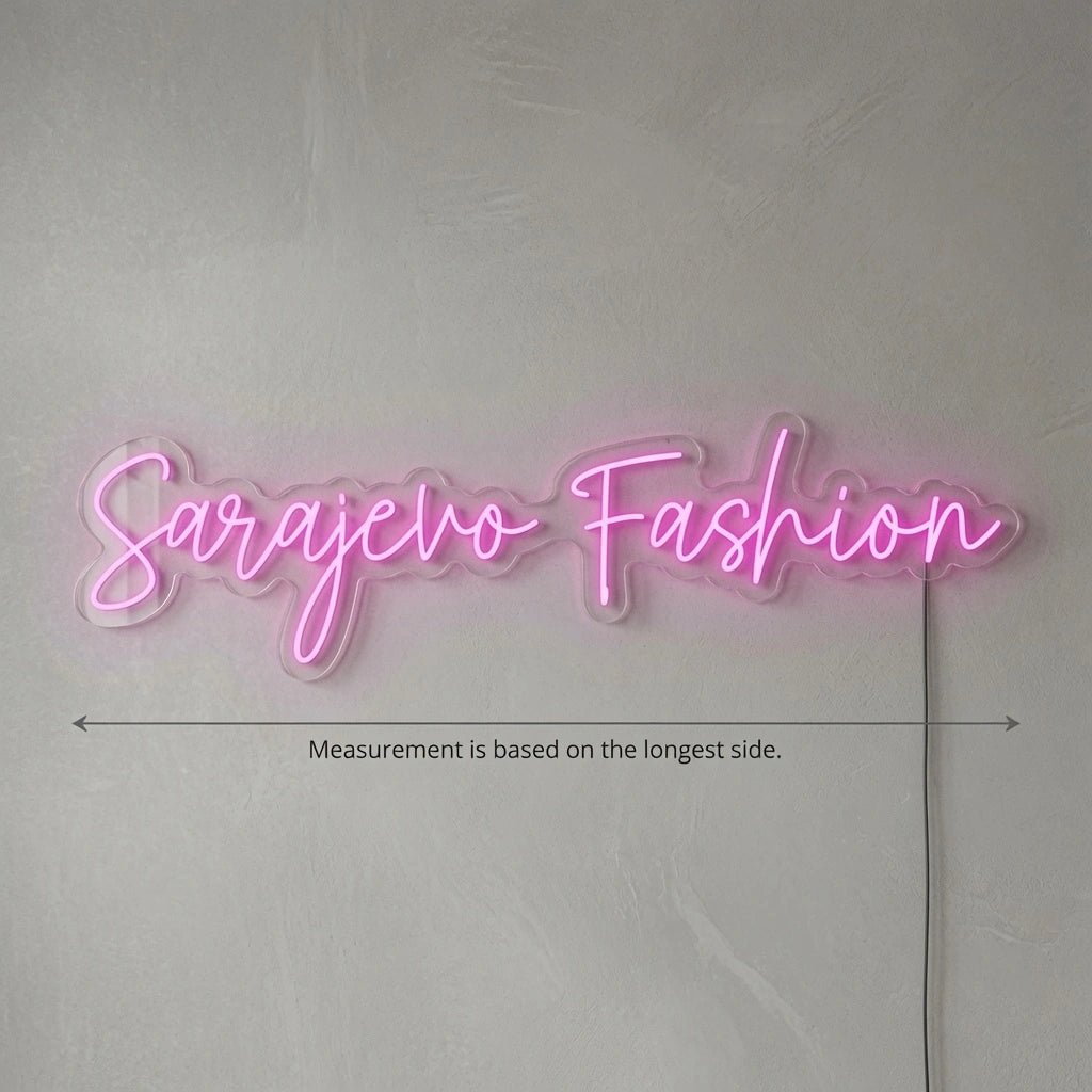 Sarajevo Fashion LED Neon Sign - Shineneon