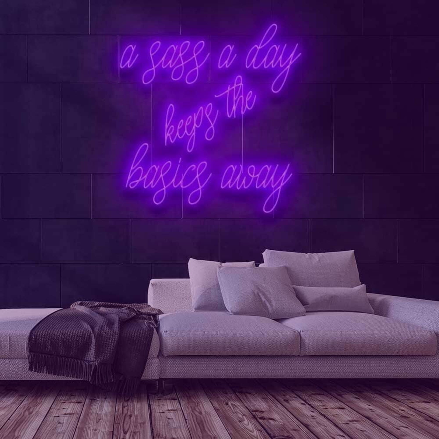 Sass A Day Led Neon Sign | Shineneon
