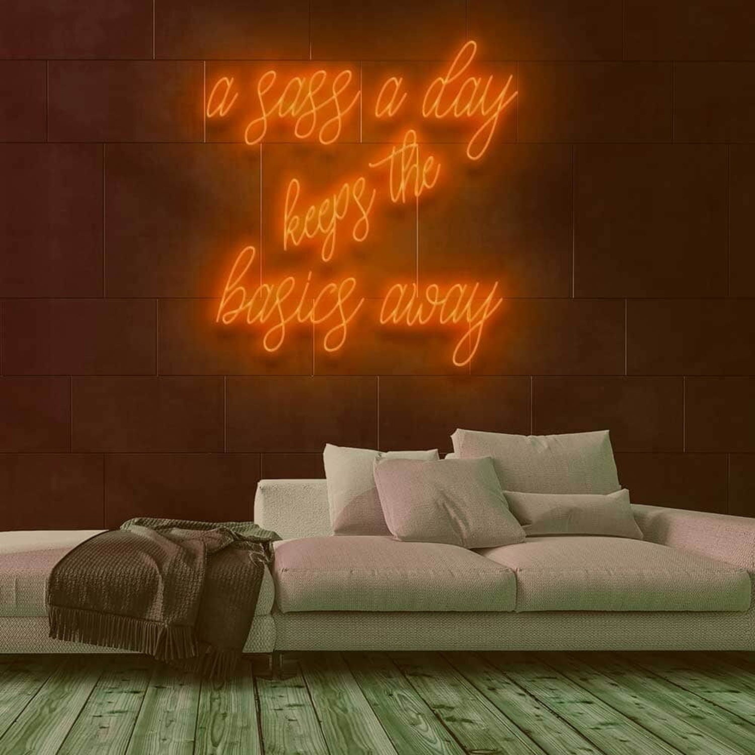 Sass A Day Led Neon Sign | Shineneon