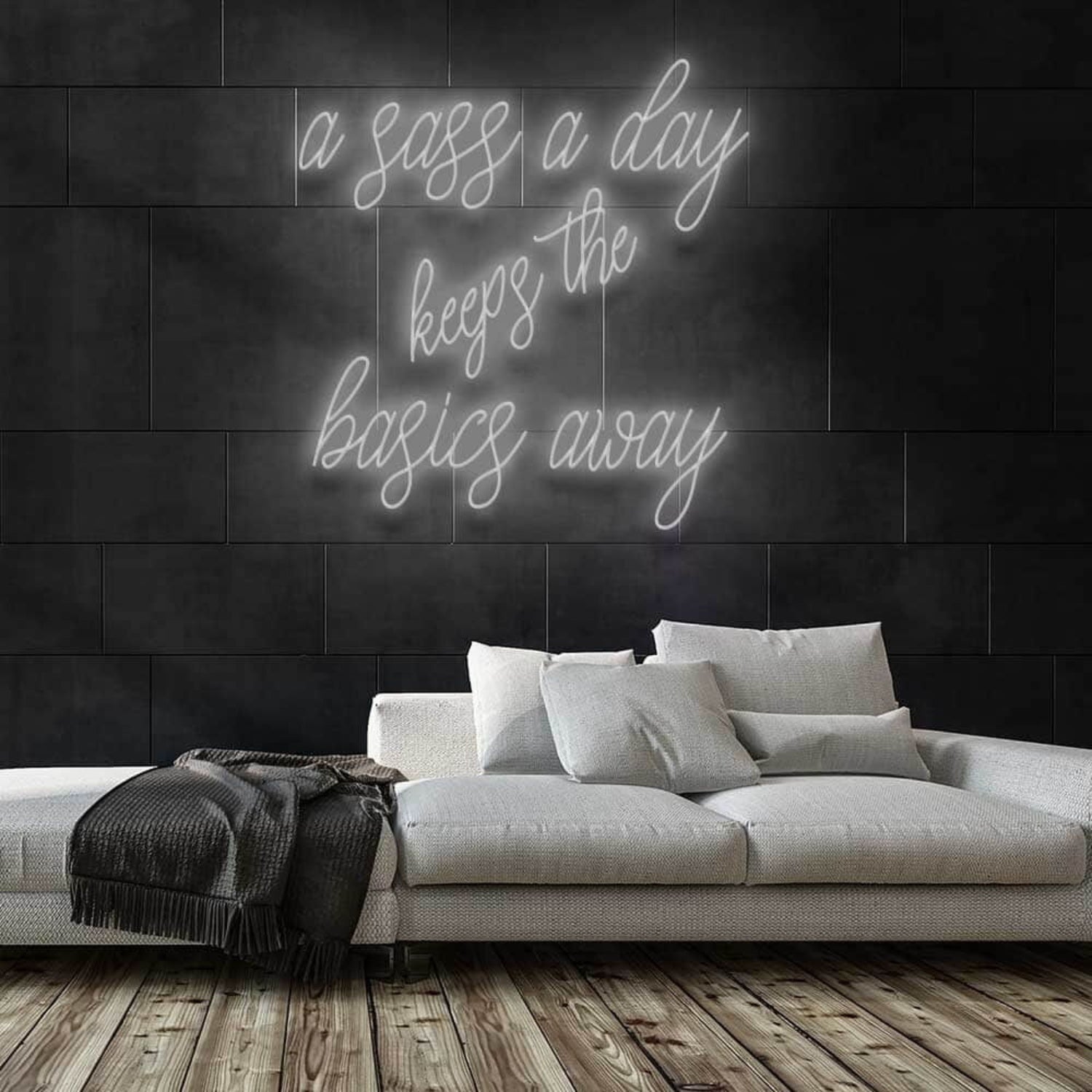 Sass A Day Led Neon Sign | Shineneon