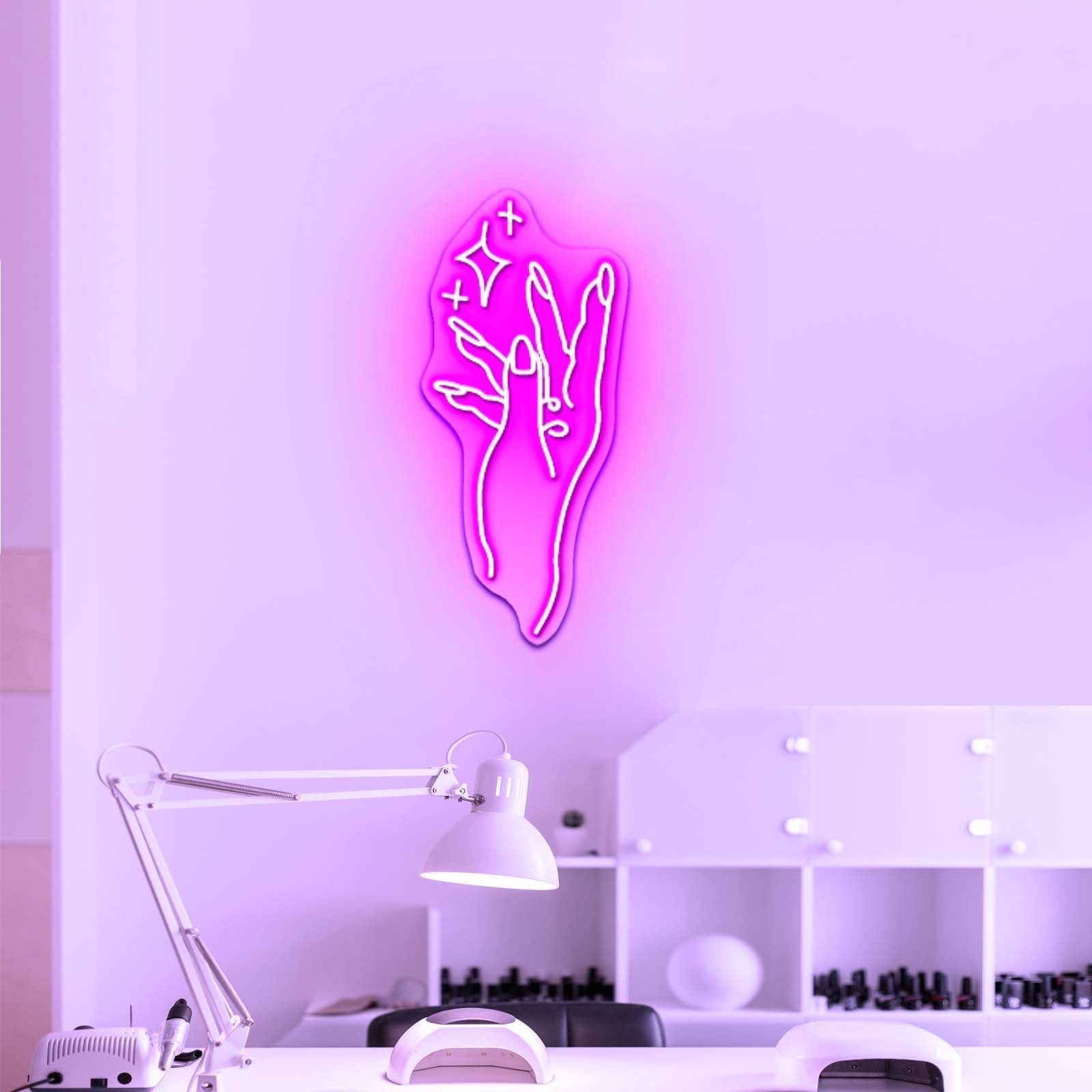 Sass Hand Beauty Saleon Led Neon Signs - Shineneon
