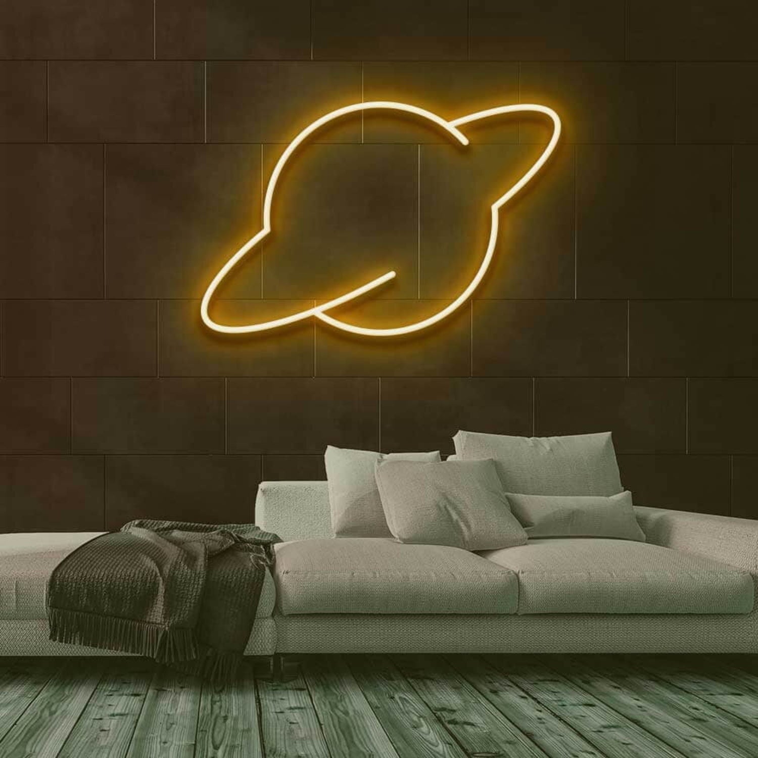 Saturn Led Neon Sign - Shineneon