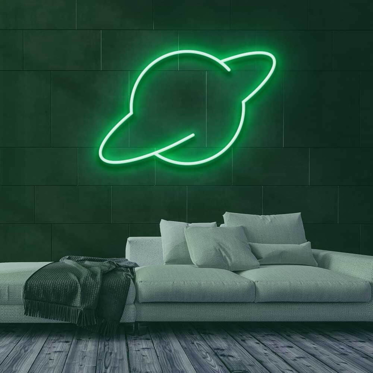 Saturn Led Neon Sign - Shineneon