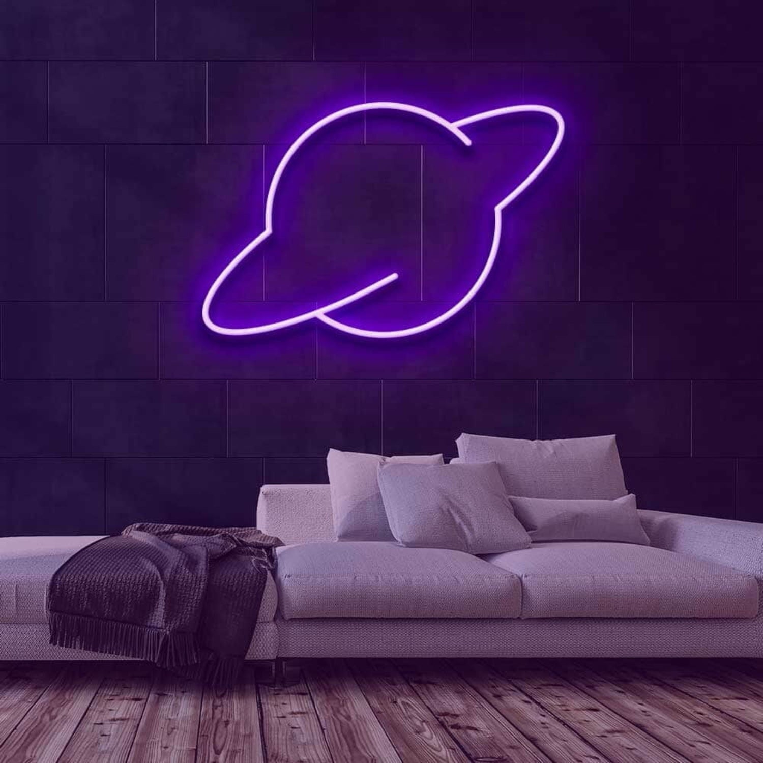 Saturn Led Neon Sign - Shineneon